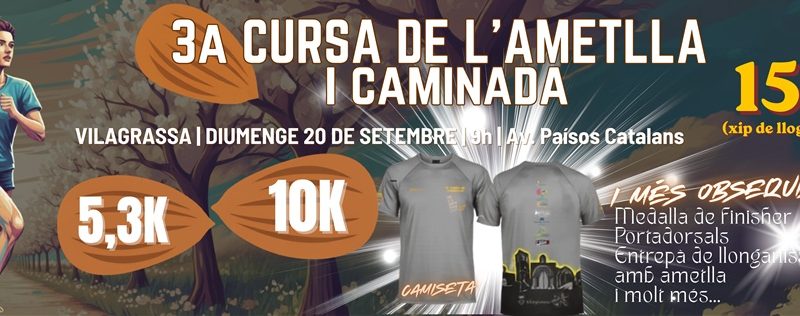 2026-09-20 – Vilagrassa : Cursa de l’Ametlla