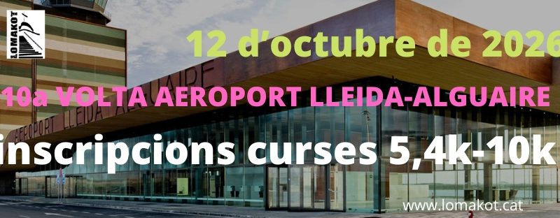 2026-10-12 – Alguarie : Cursa de l’Aeroport